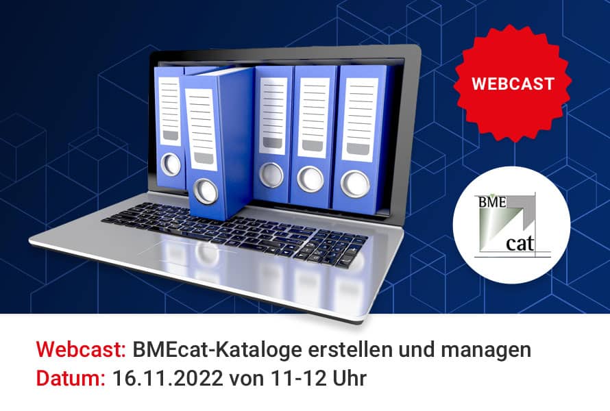 Webcast BMEcat-Kataloge erstellen und managen