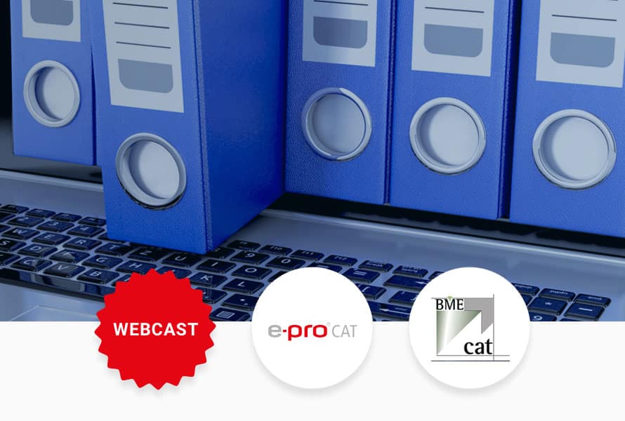 Webcast BMEcat-Kataloge erstellen und managen