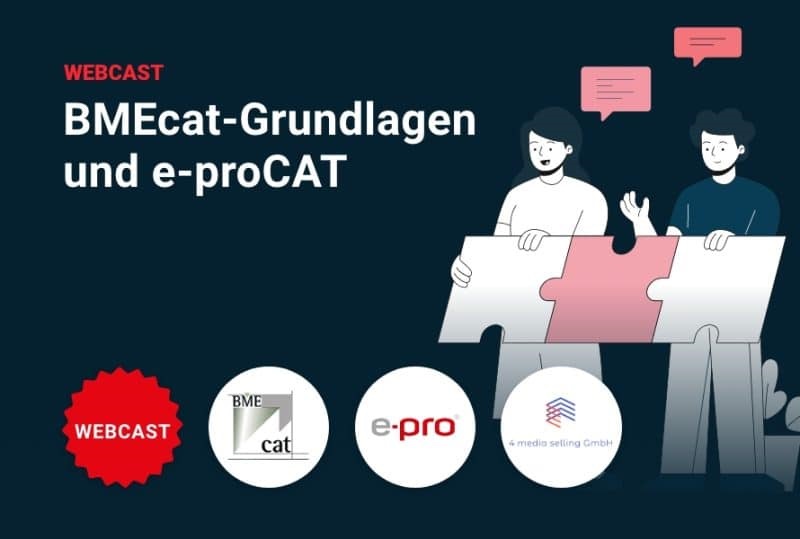 OnDemand Webcsat: BMEcat-Grundlagen und e-proCAT
